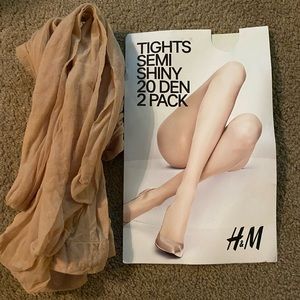 H&M 2pack Large Pantyhose